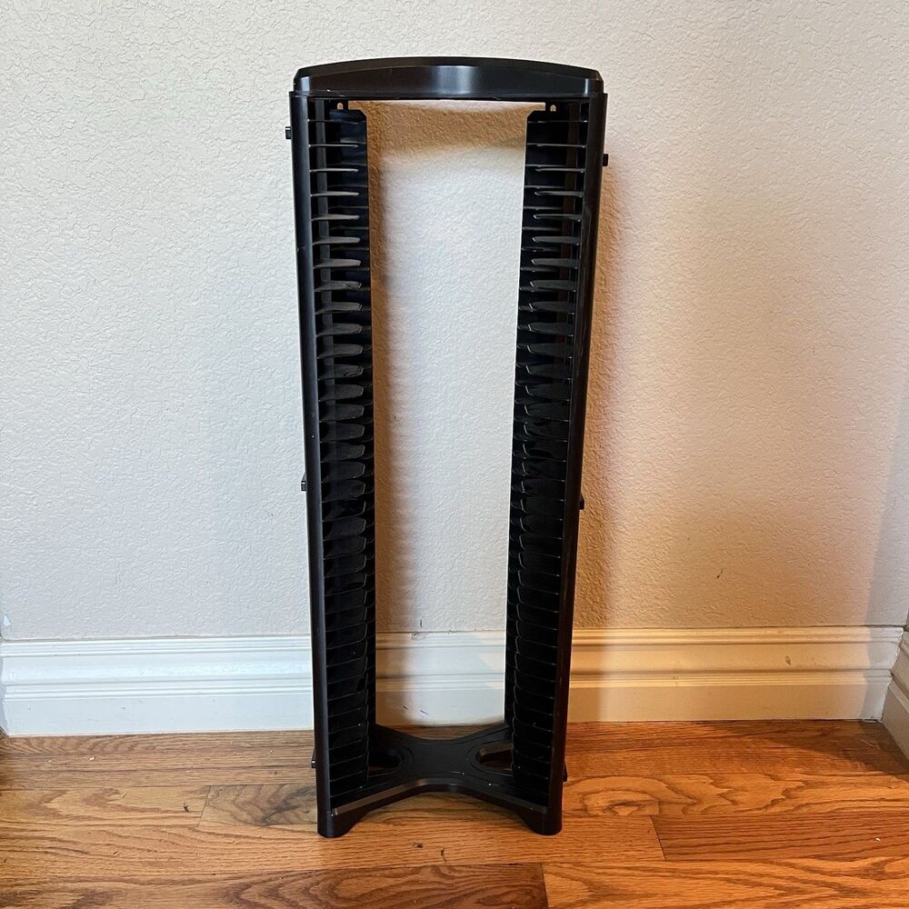 LevelUp Stealth Game Storage Tower Organizer 36 DVD Blu-ray PS Xbox Switch